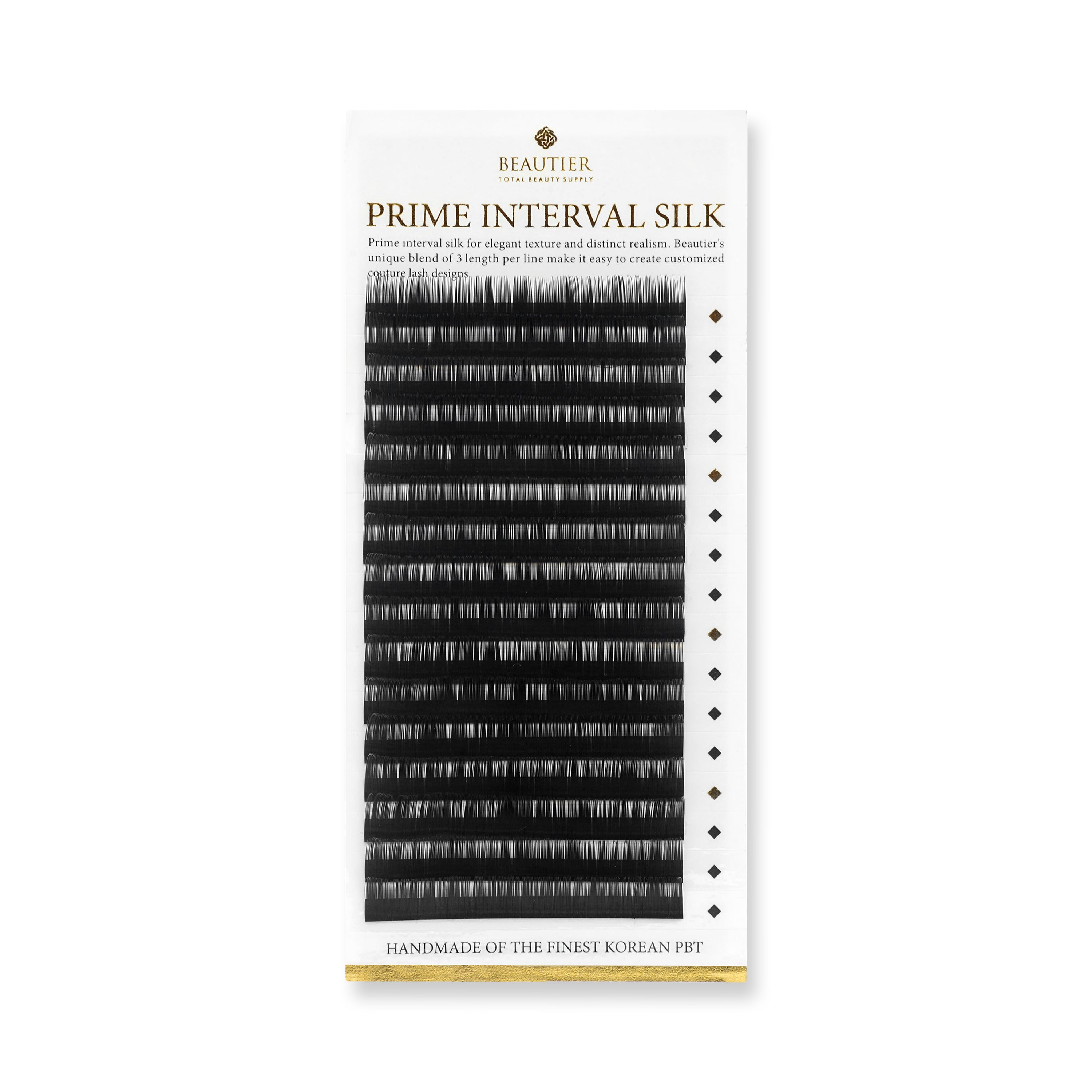 PRIME INTERVAL SILK -BLACK - beautierlash